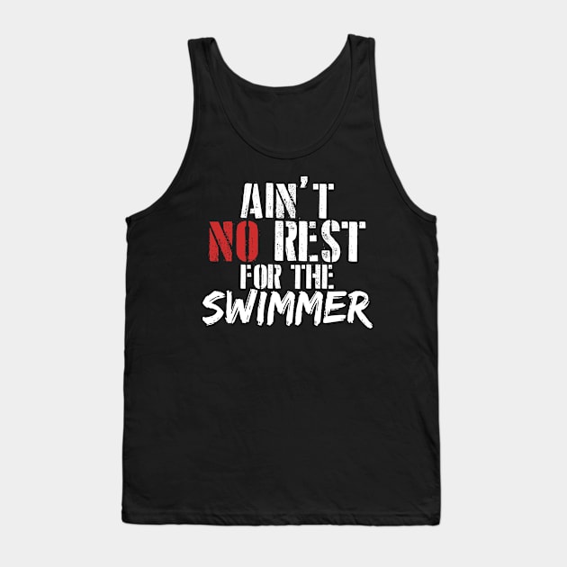 Swimmer job appreciation gift . Perfect present for mother dad friend him or her Tank Top by SerenityByAlex